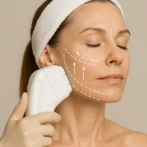Woman having HI-FU to reduce wrinkles call LA LIPO Norwich Now!