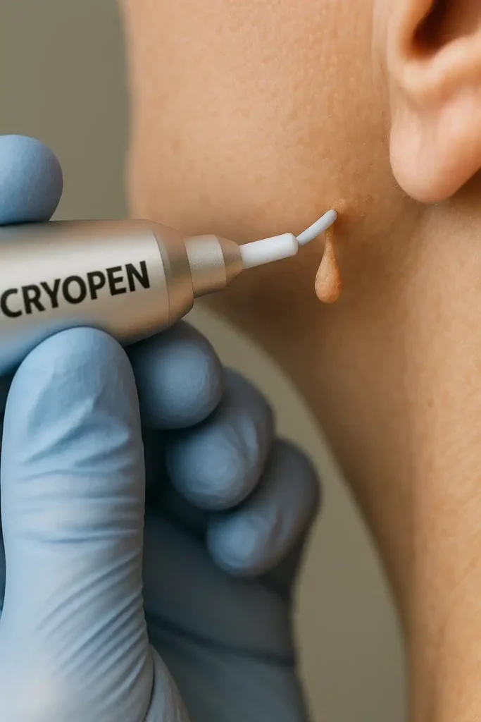 Cryopen for skin tags removal Norwich speak to our team today!