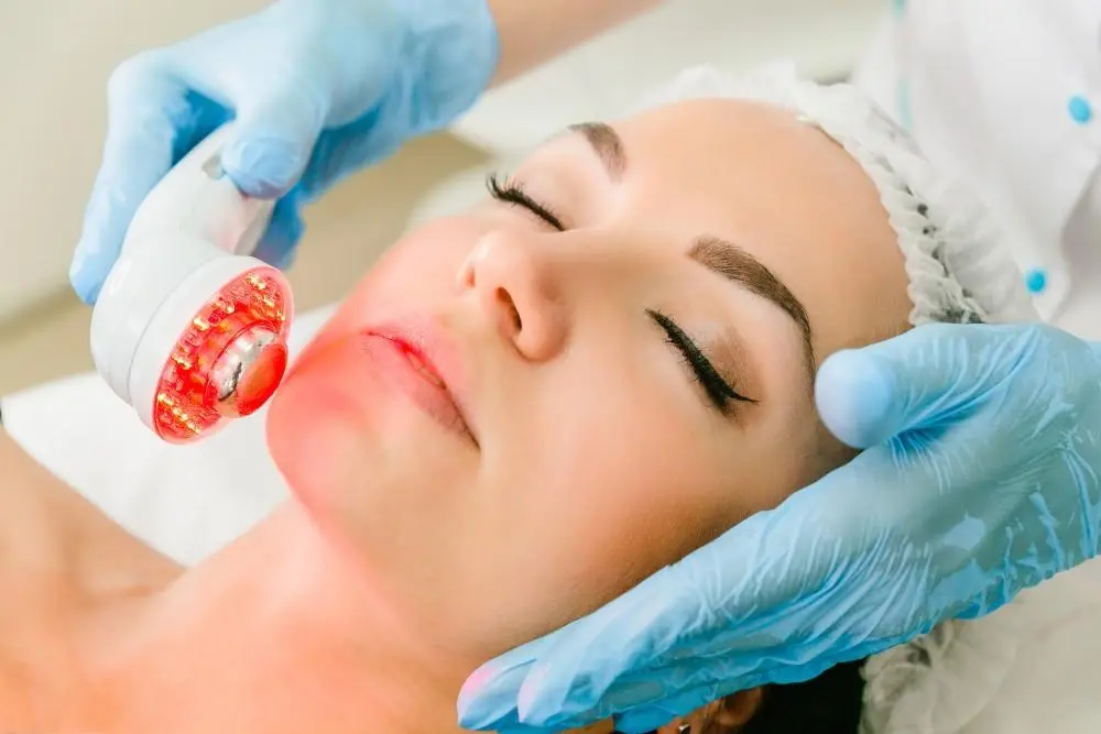 woman having non-surgical Morph8 treatment Norwich