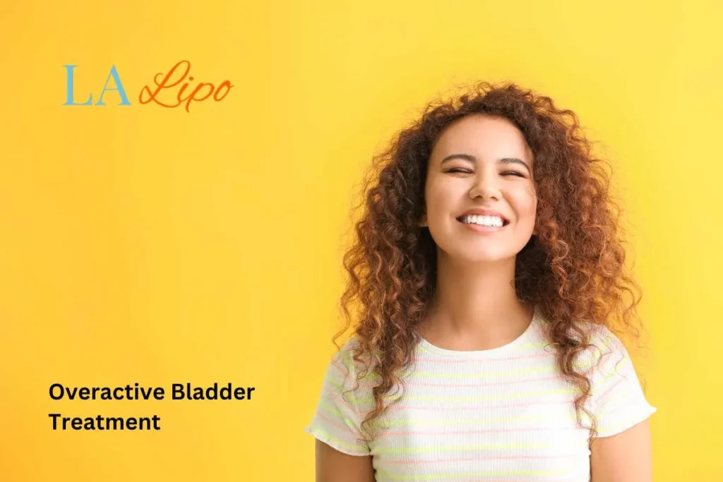woman smiling about overactive bladder treatment Norwich solutions
