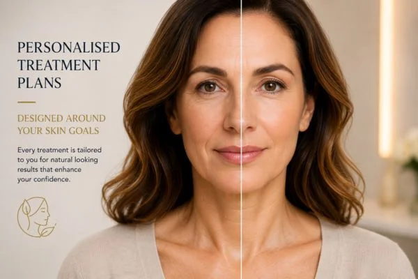 Before and after results of Collagen Lift Therapy Norwich
